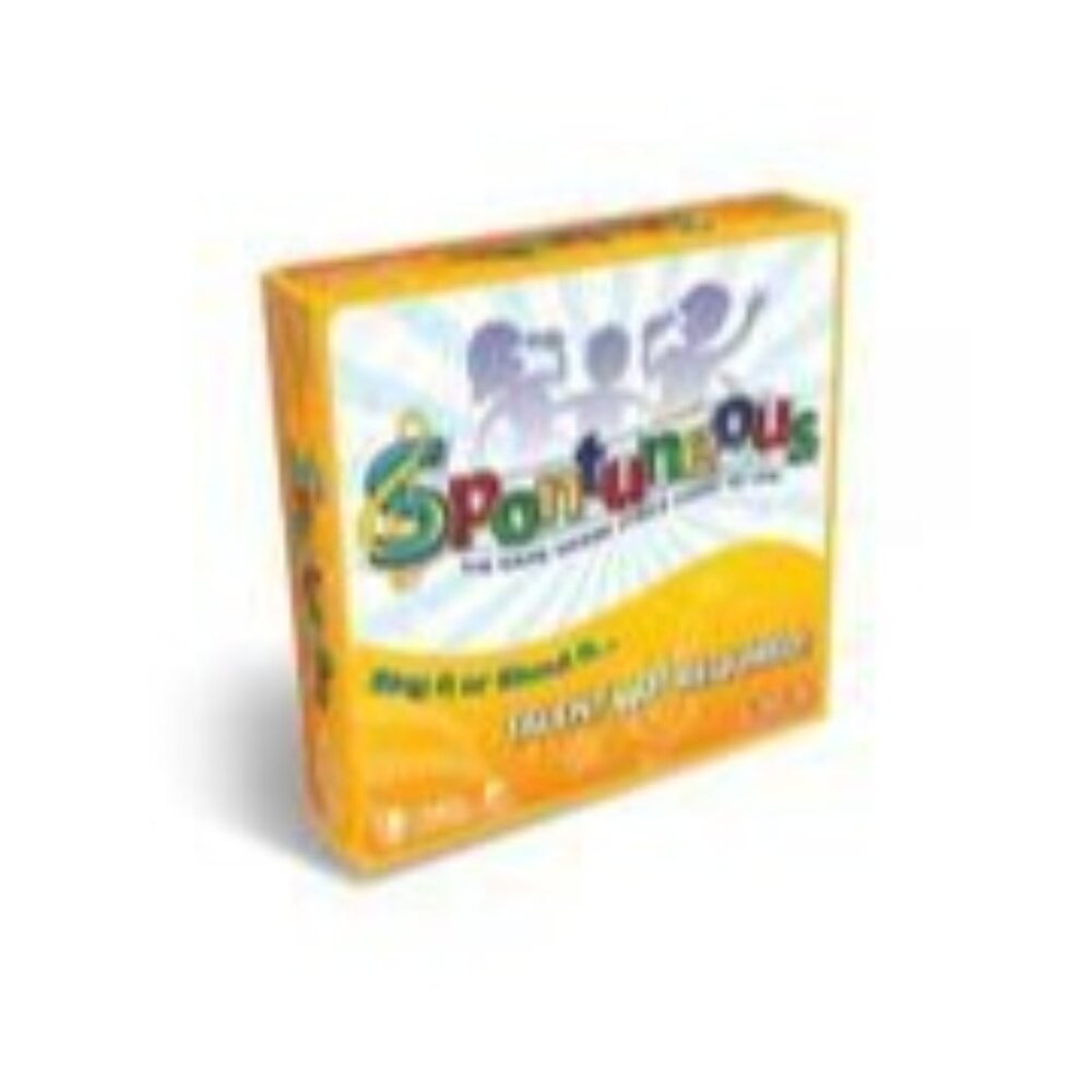Spontuneous - the Song Game - Sing It or Shout It - Talent NOT Required (Best Fa